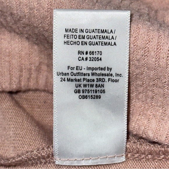 Free People Beach Blush  Crew Neck Sweater Size XS - Picture 6 of 8